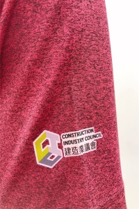 Customized horn sleeve running sweatshirt Design T-shirt heat transfer logo Men's running sweatshirt Round neck Construction industry sweatshirt custom manufacturer W218 detail view-3